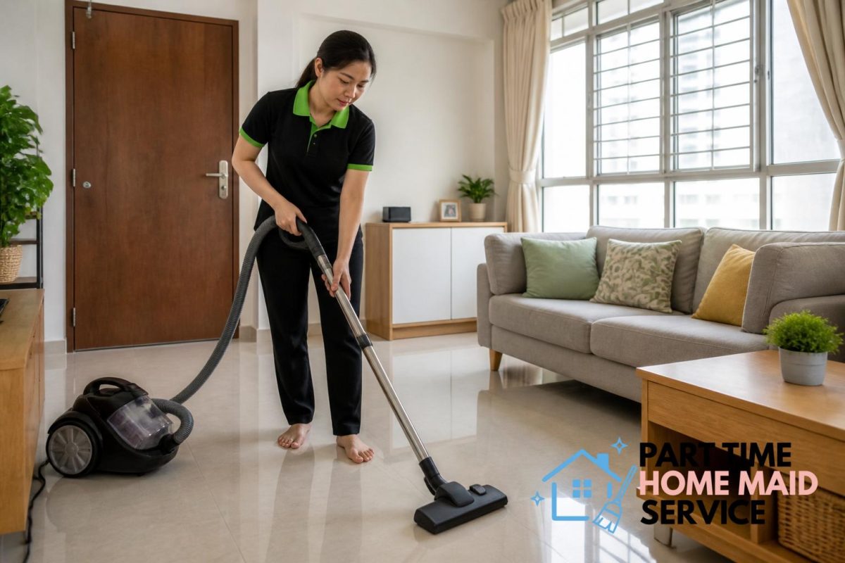 How Do Part-Time Home Maid Services Fit Into the Routines of Working Families? by Part Time Home Maid Service Singapore